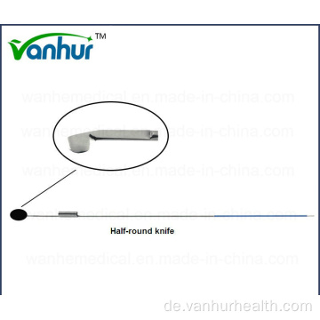 Urethrotomie Urologie Urethrotomie-Set Halbrundmesser